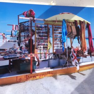 Shopping in mare? Alla Pelosa le collane  si acquistavano con l’acqua alle ginocchia