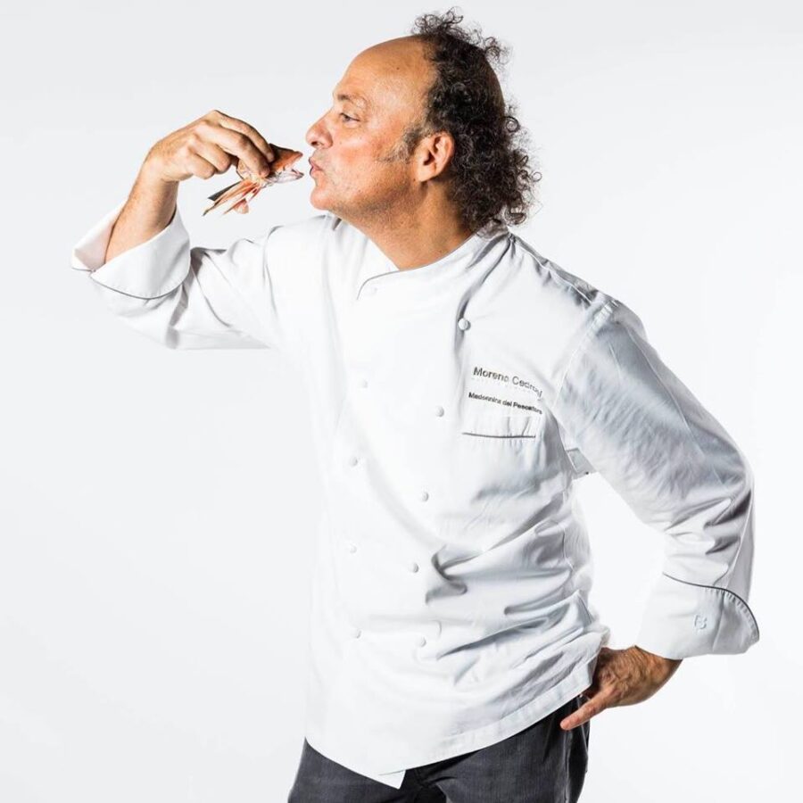 Moreno Cedroni, il grande chef di mare  nato sotto il segno dei pesci più saporiti