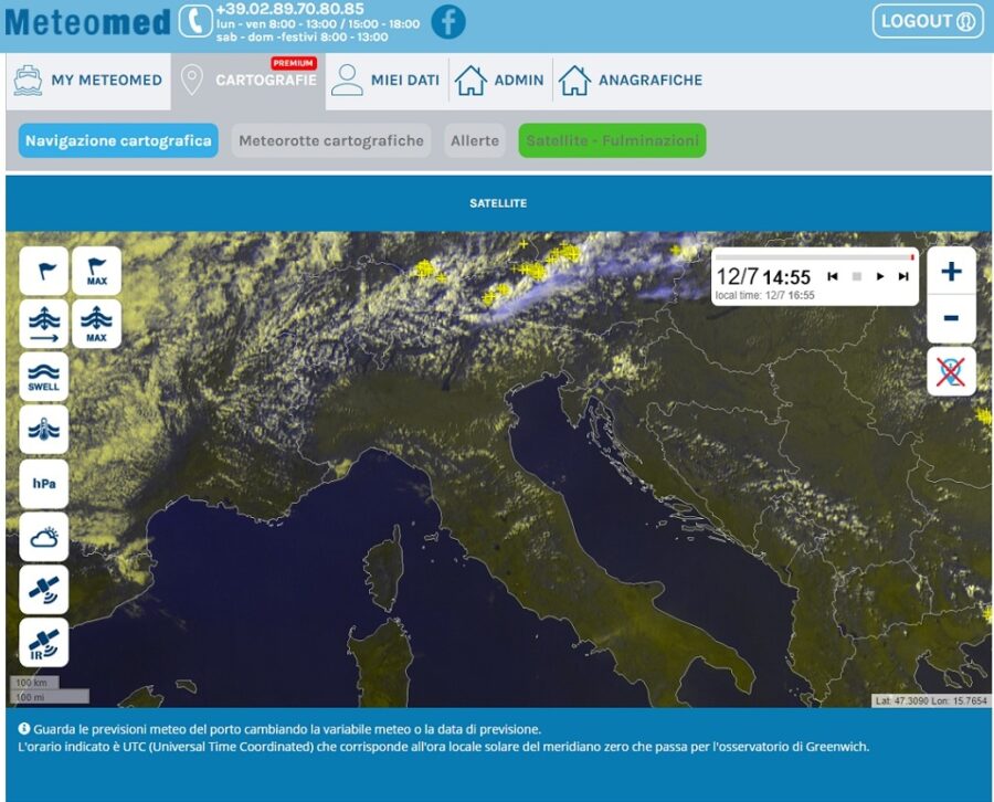 Previsioni meteo, in mare non potete non  sapere prima cosa faranno vento e onde