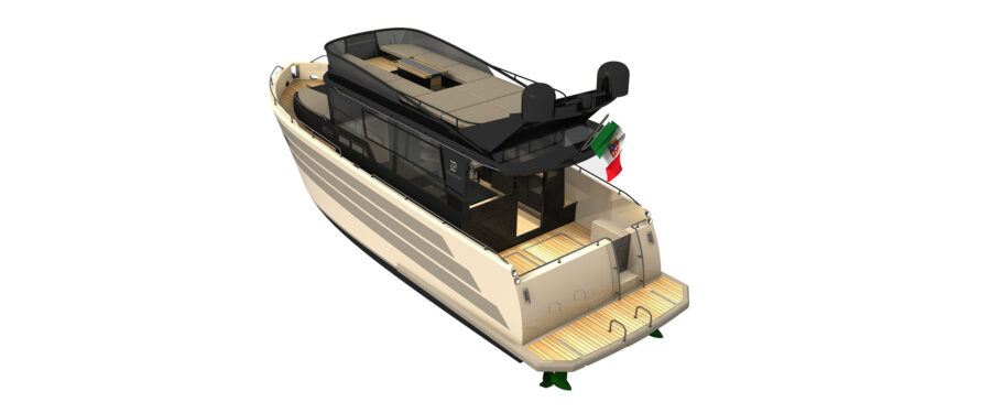 Opera Prima Mare, avevate mai visto  prima d'ora una barca più "pulita"?