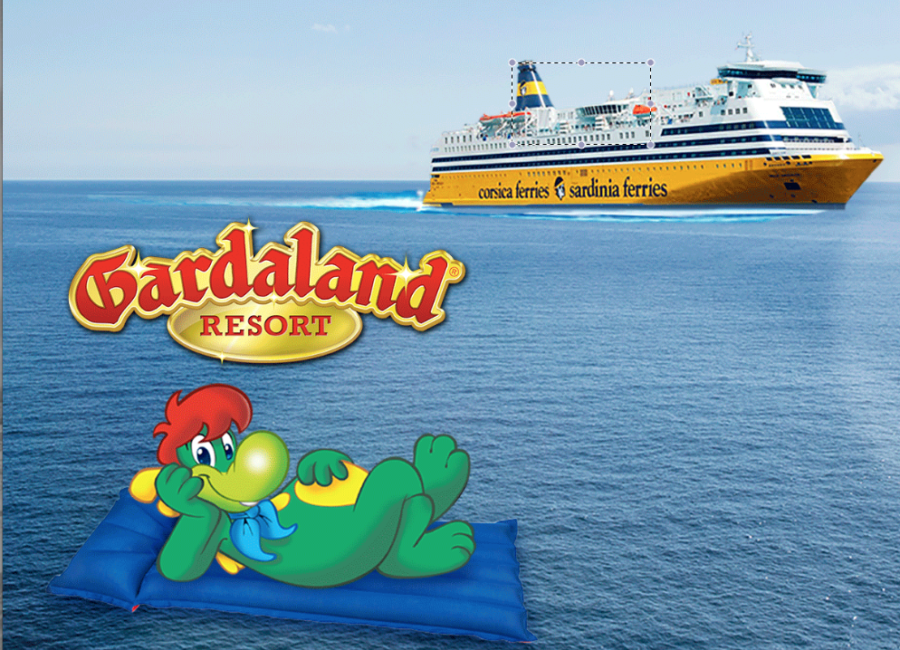 I traghetti che possono trasportarvi gratis  nel mare del divertimento di Gardaland