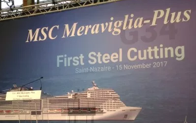 Prima volta in acqua per Msc Grandiosa,  prima nata della classe Meraviglia plus