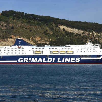 Cruise ferry Roma, il primo in Mediterraneo  a cancellare le emissioni in porto