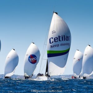 Vitamina Sailing, buonissima la prima:  nella classe Club Swan 50 è subito podio