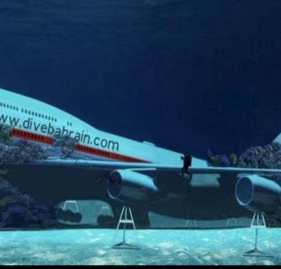 Il parco divertimenti sott'acqua più grande  al mondo vi fa nuotare dentro un Boeing 747