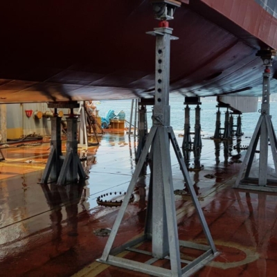 Cantieri Sanlorenzo e Naval Tecno Sud,  un'unione felice si basa su solidi cavalletti