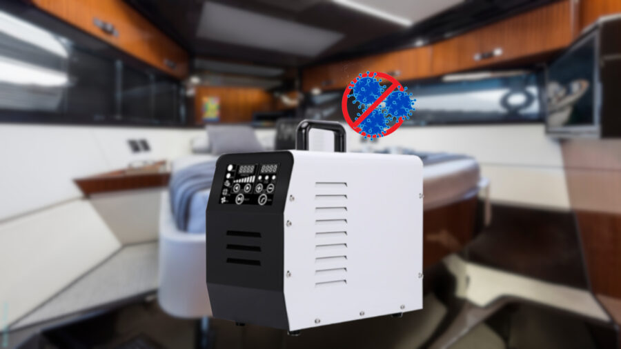 Yachtgarage, i generatori di ozono  da barca   che "buttano a mare" il Coronavirus