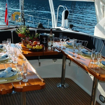 Private boat, l'equipaggio di grandi chef  pronto a salire a bordo del vostro yacht