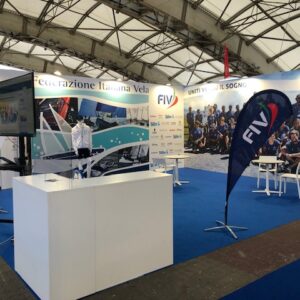 Provare la vela? Fatelo sulla terraferma  allo stand Fiv al Salone di Genova