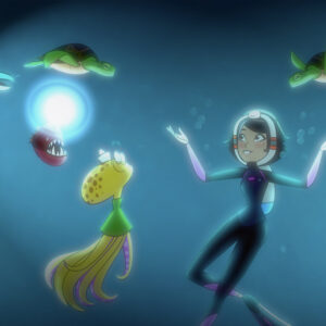 Una superbiologa e un superpolpo: in difesa  del mare entra in azione l’AcquaTeam