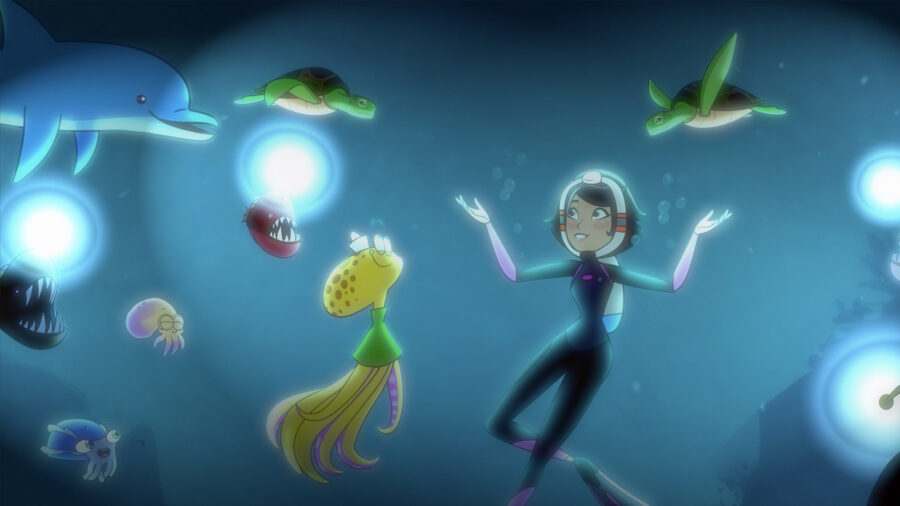 Una superbiologa e un superpolpo: in difesa  del mare entra in azione l'AcquaTeam