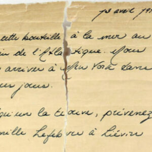 Il mistero del messaggio nella bottiglia  lanciata dal Titanic prima del naufragio