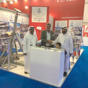 Salone di Dubai, i capolavori dell’arte nautica  vengono realizzati su cavalletti made in Italy