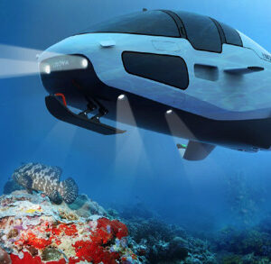 L’aliscafo-sommergibile che chiunque  può guidare sopra e sott’acqua