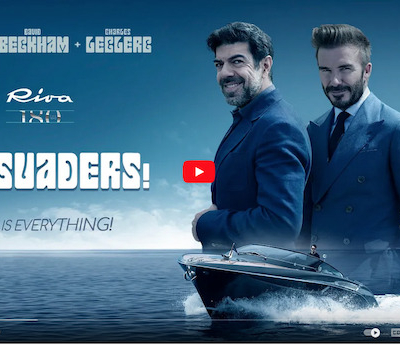 Leclerc, Beckham e Favino: attenti a quei tre.  Soprattutto se sono al timone di uno yacht