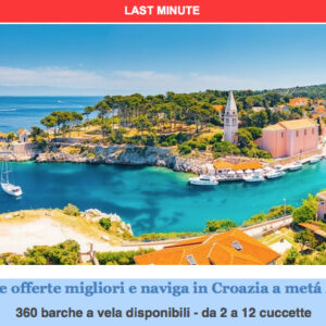Il mare della Croazia va vissuto a 360 gradi  con 360 crociere a prezzo scontatissimo