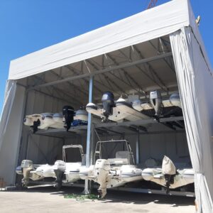 Cantieri nautici, la nuova idea per ridurre  gli spazi e aumentare ordine e sicurezza