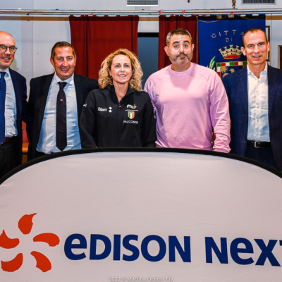 Cico Edison Next, un vento verde soffia sulla  vela e la spinge nella virata più importante