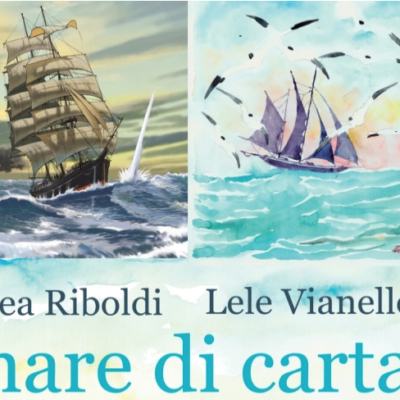 Mare di carta, da quello di Enea Riboldi  e Lele Vianello emergono disegni fantastici
