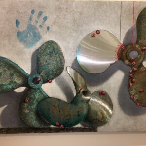 Roberto Giavarini, il pittore che con le sue  eliche fa girare i colori a ogni sguardo