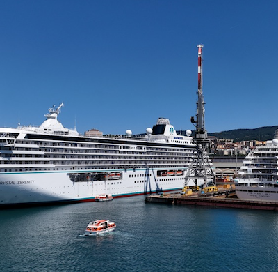 Crystal Symphony e Serenity ringiovaniscono  grazie ai "chirurghi plastici" di Fincantieri