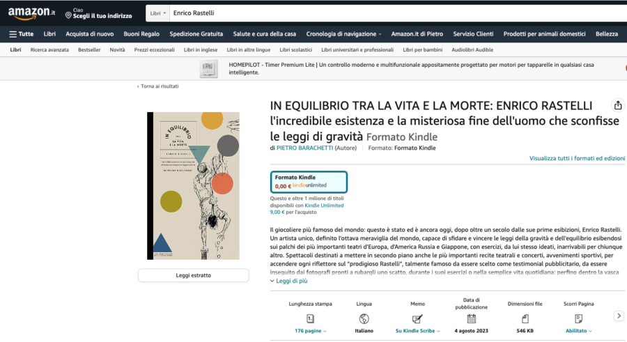 In equilibrio fra la vita e la morte, il libro che fa navigare in un mare di storie incredibili
