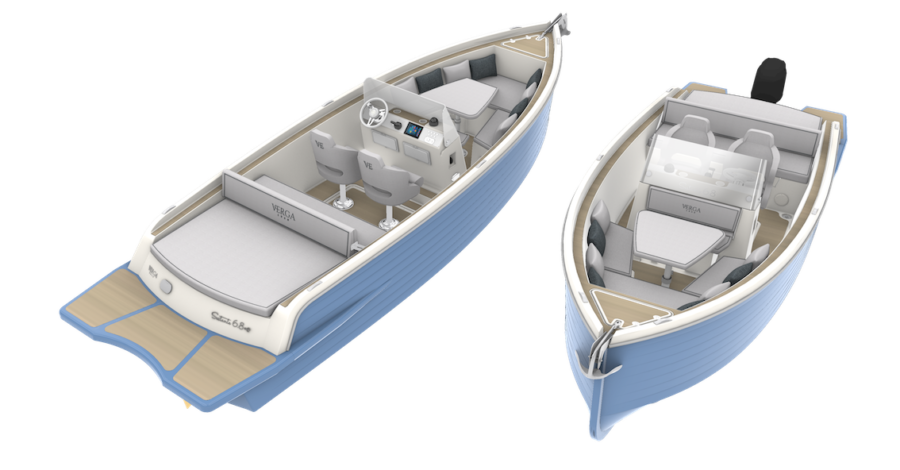 Sestante 6.8, la barca firmata da Verga 1958  che fa rivivere l'epoca della dolce vita