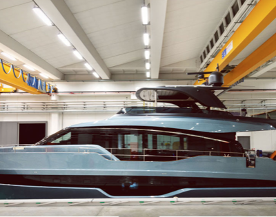 Cranchi, la qualità degli yacht deve emergere  in cantiere per salpare a tutta forza in mare