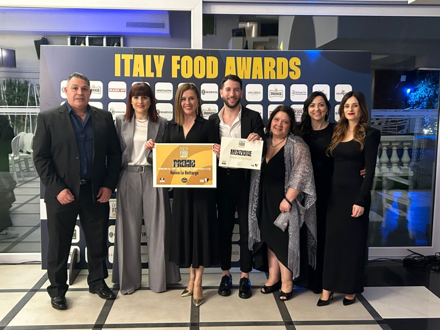 Rocca la bottarga, sapori di mare così buoni  da concedere il bis agli Oscar gastronomici