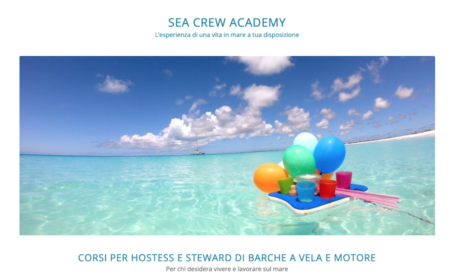 Hostess e steward di bordo?  Sea Crew Academy  insegna a diventarlo nel modo più professionale