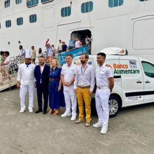 Costa Crociere, i pasti non consumati  a bordo vengono donati al Banco alimentare