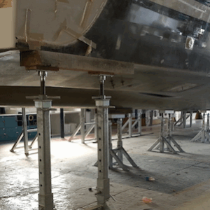 Cavalletti per imbarcazioni: alcuni servono  per realizzare opere d’arte, altri lo sono