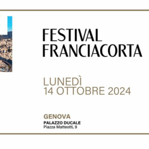 Festival Franciacorta itinerante, la “bollicina”  salpata dal lago approda nel mare di Genova