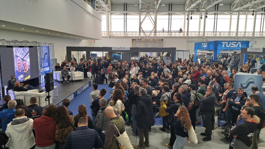 Eudi Show, Bologna fa riemergere  la passione più profonda per le immersioni