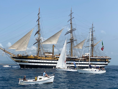 Viareggio mostra  l'Amerigo Vespucci  come nessuno l'ha mai vista prima