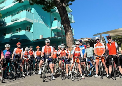 Park Hotel Morigi a Gatteo Mare: chi approda qui scopre che "sotto questo sole è bello pedalare"