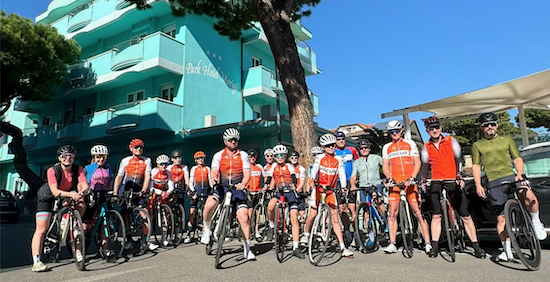 Park Hotel Morigi a Gatteo Mare: chi approda qui scopre che "sotto questo sole è bello pedalare"